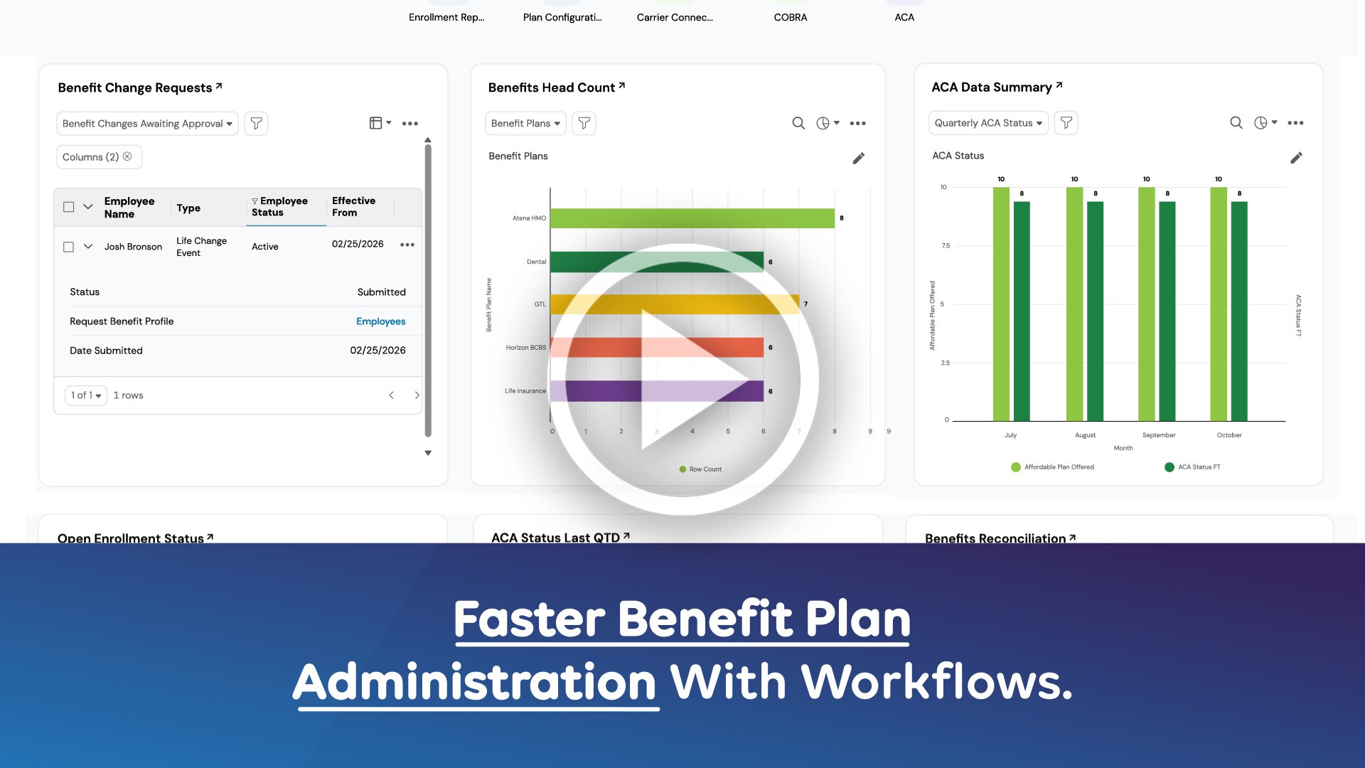 UKG Ready Benefits Video Screenshot