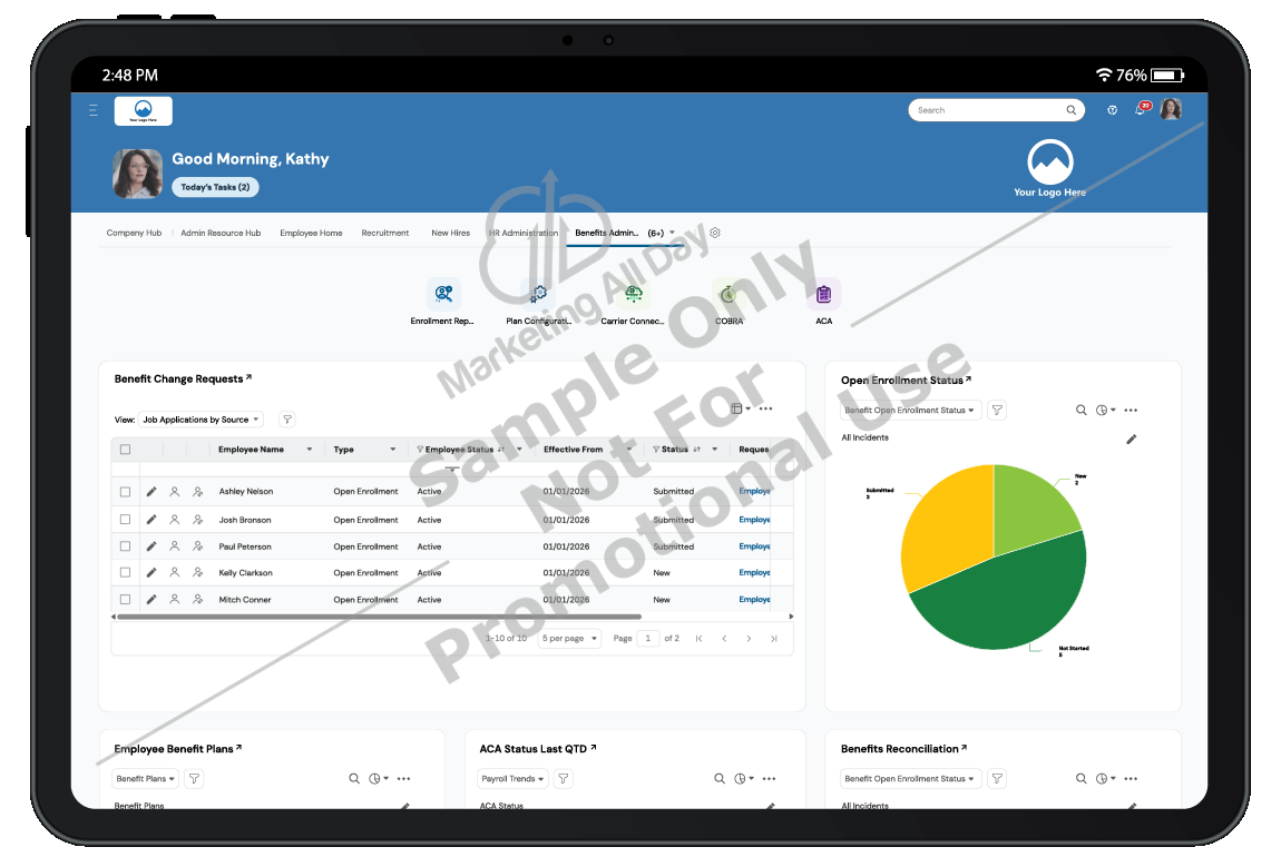 Benefits Dashboard
