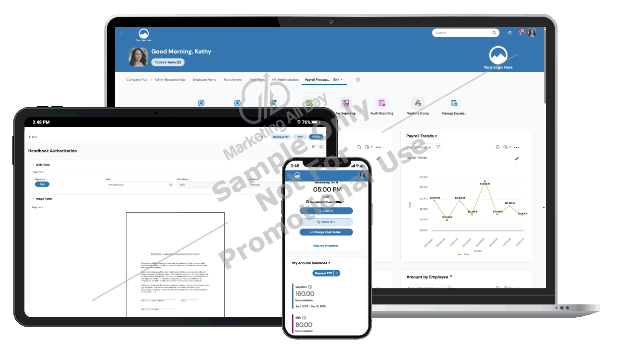 Multi-Device Dashboard GIF