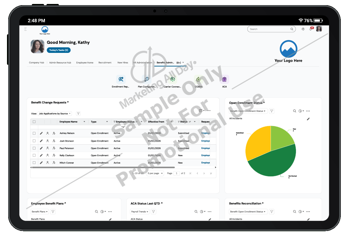 Benefits Dashboard GIF