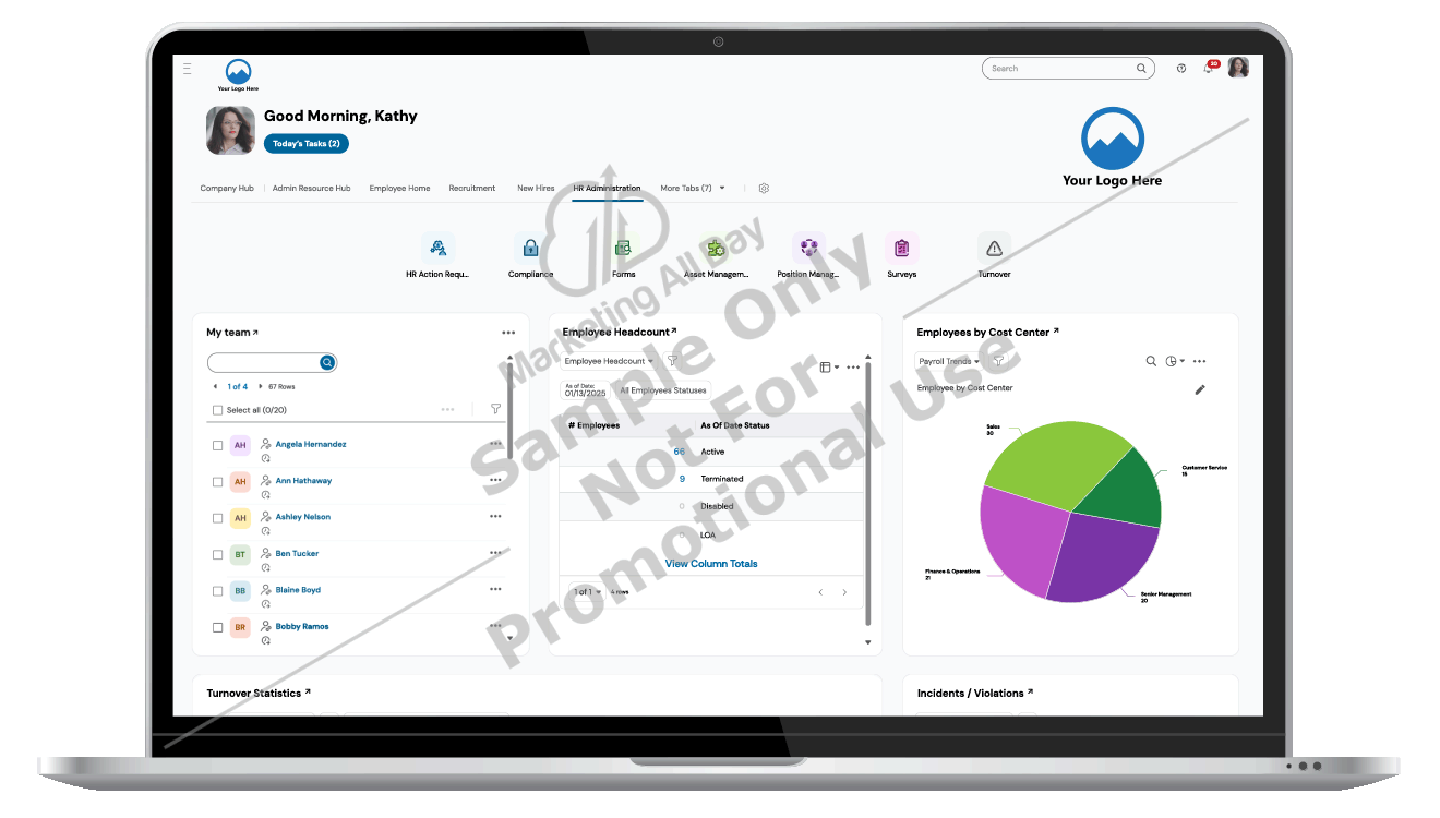 HR Dashboard GIF