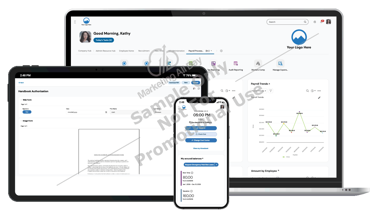 Multi-Device Dashboard GIF