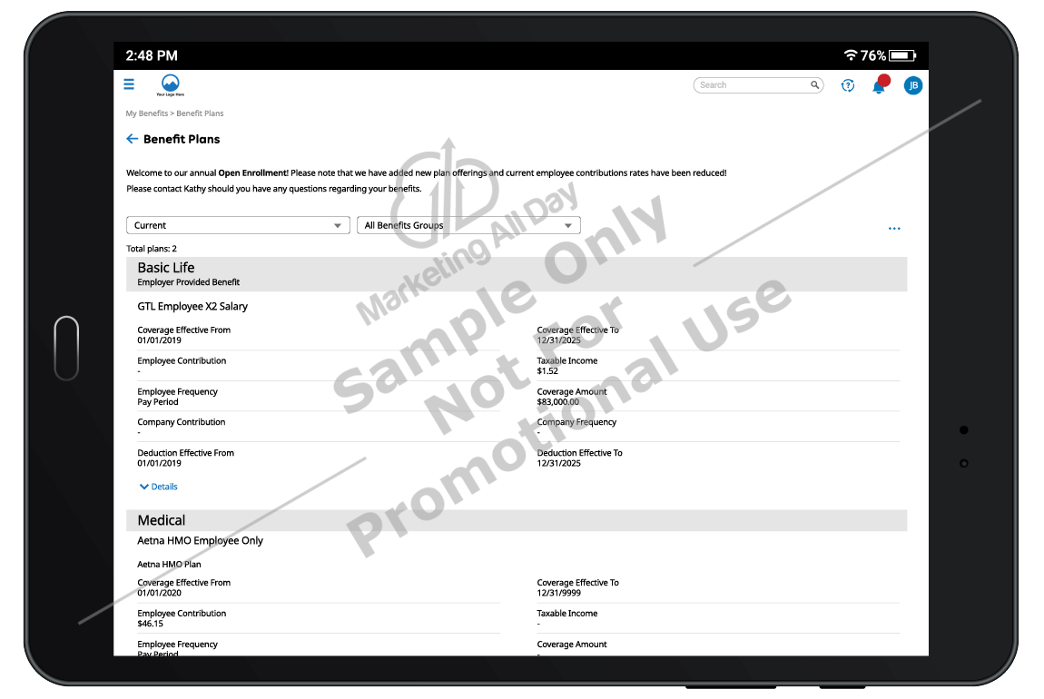 Benefits - My Benefits