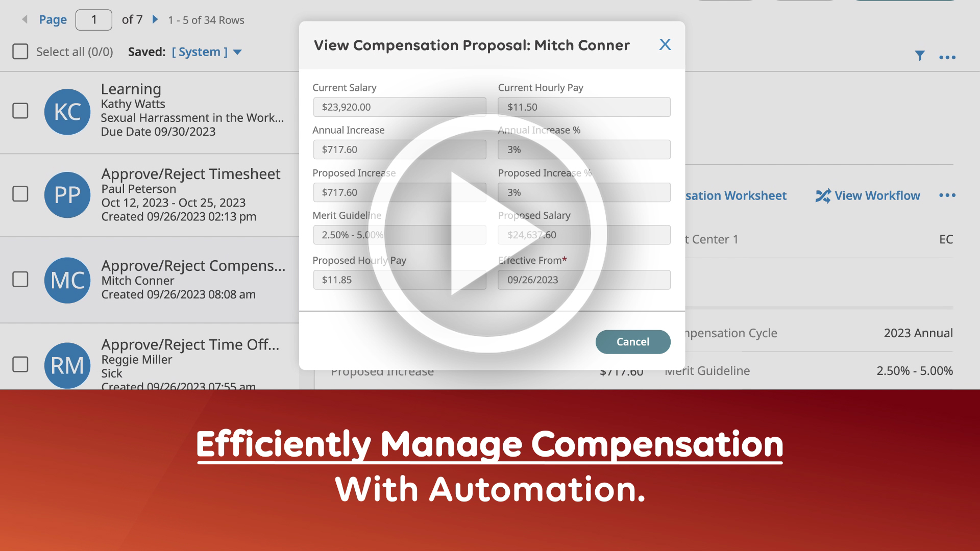Kronos Workforce Ready Compensation Video Screenshot