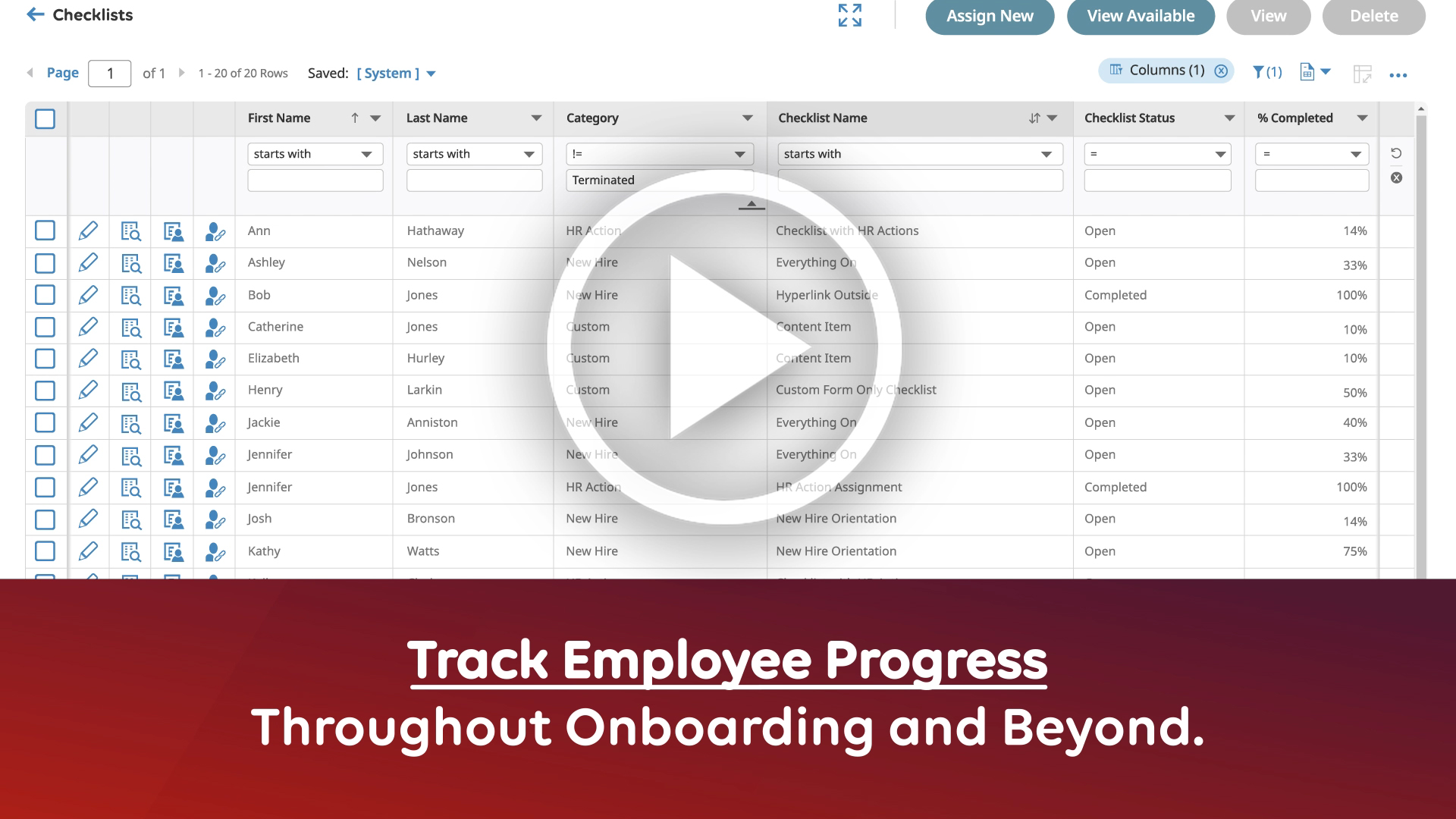 Kronos Workforce Ready Onboarding Video Screenshot