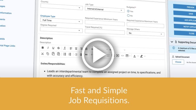 Kronos Workforce Ready Recruitment Video Screenshot