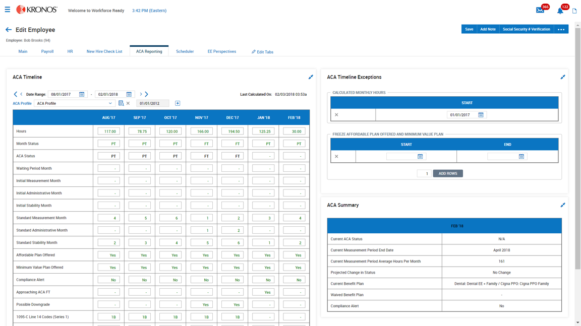 ACA Manager & Compliance Training | Kronos Workforce Ready