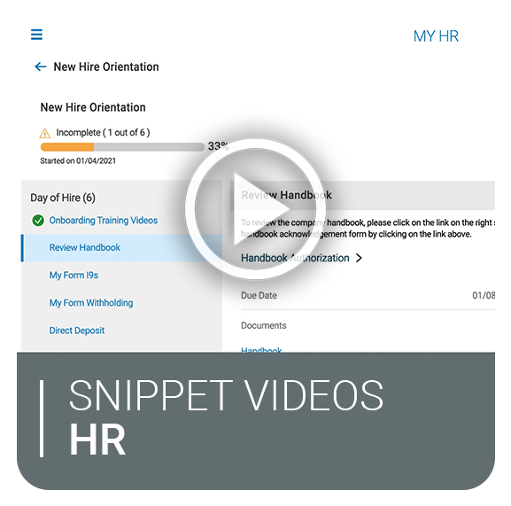 Snippets - HR