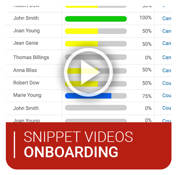 Snippets - Onboarding