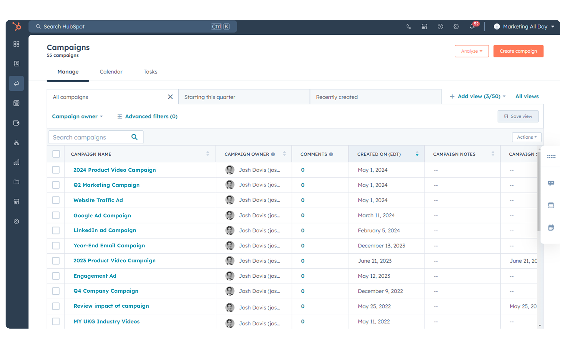 Payroll and HCM Marketing Campaigns