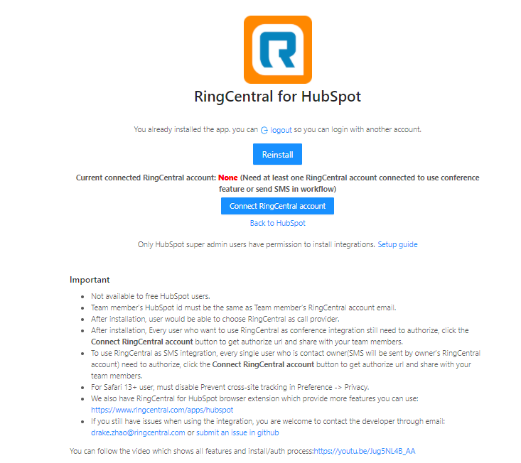 Unable to login with email · Issue #11 · ringcentral/ringcentral-extensible  · GitHub
